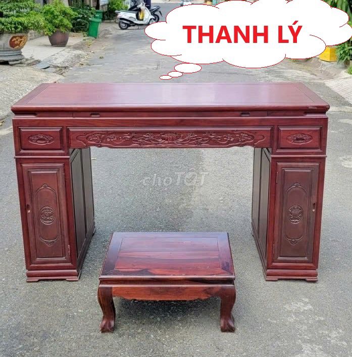 Bộ bàn thờ Gia Tiên gỗ tự nhiên Nâu đỏ Cao cấp Cũ. Mua bán Nội thất, đồ gia dụng khác tại Quận Bình Thạnh Tp Hồ Chí Minh được đăng bởi Kho Nội thất Cũ Mới Phú Nhàn hình 1