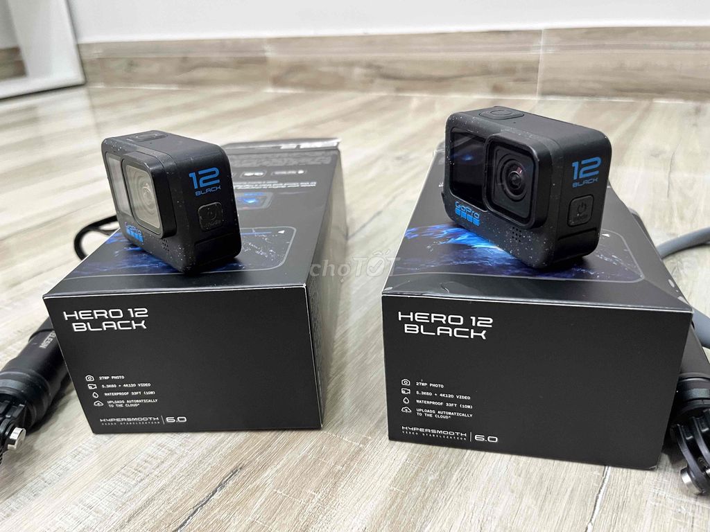 Máy quay GoPro Hero 12 Black Đen. Mua bán Máy ảnh, Máy quay tại Huyện Gò Công Tây Tiền Giang được đăng bởi SB Vlog hình 1