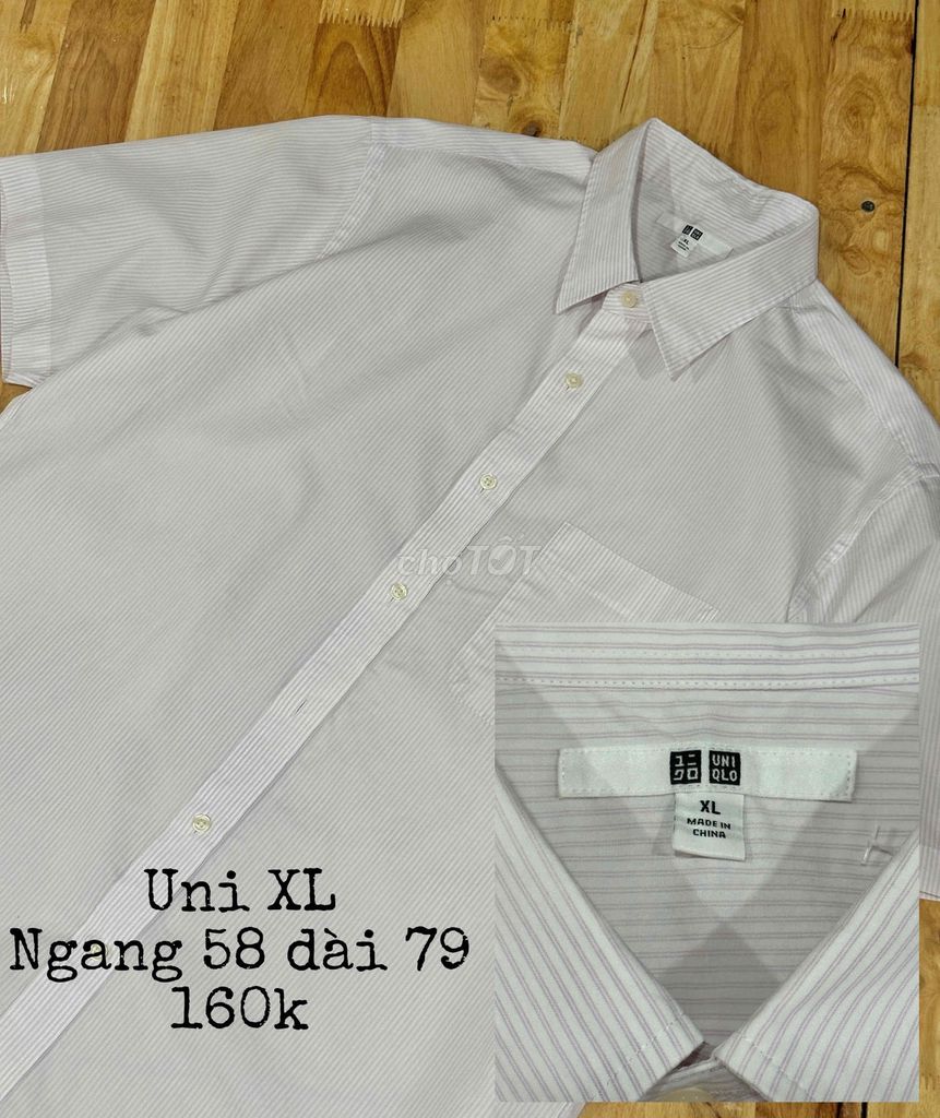Áo sơ mi Uniqlo sọc XL đã dùng. Mua bán Quần áo tại Quận 7 Tp Hồ Chí Minh được đăng bởi Đỗ Linh hình 1