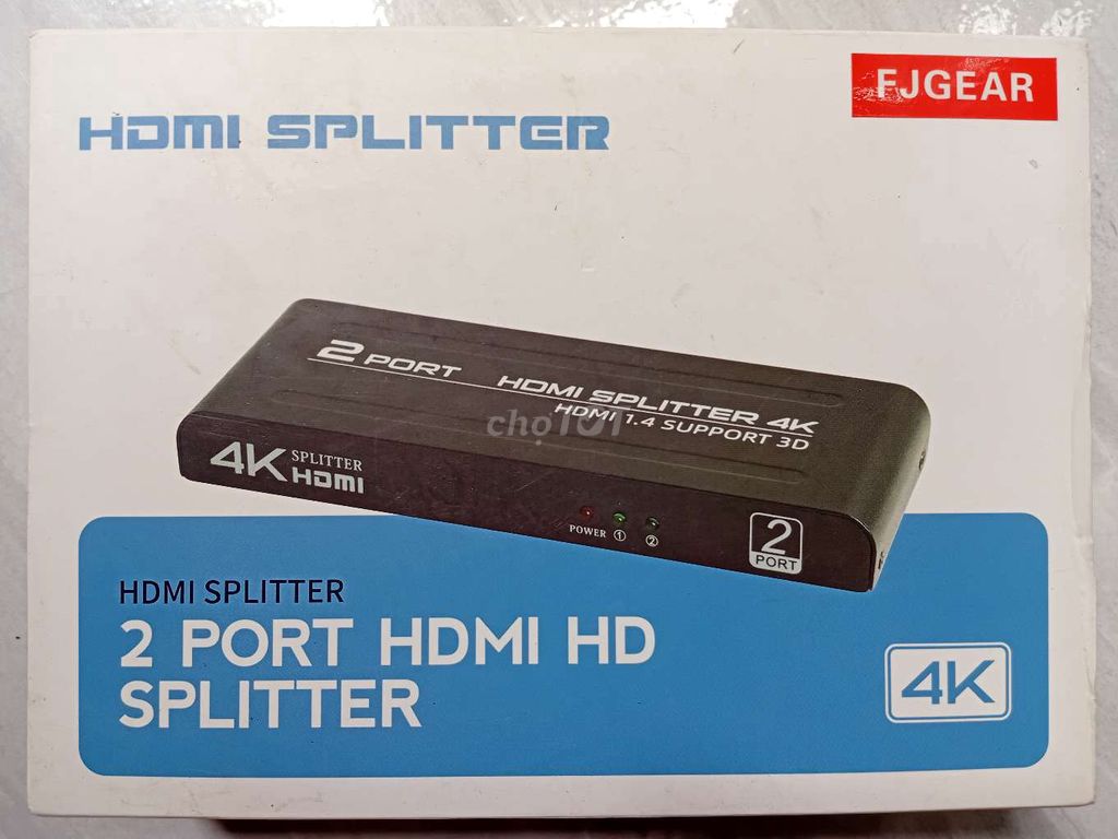 Bộ chia tín hiệu hdmi 1 vào 2 ra. Mua bán Phụ kiện (Màn hình, Chuột...) tại Quận 4 Tp Hồ Chí Minh được đăng bởi Hải Trần hình 1