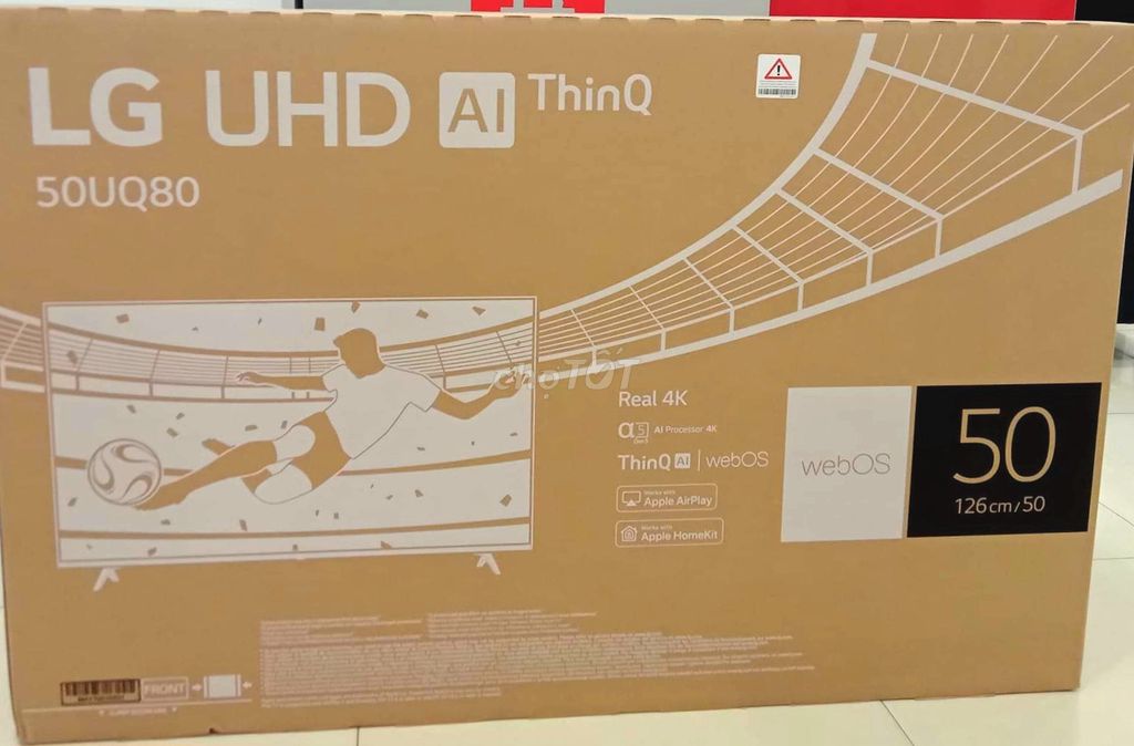 TV 4K LG 50UQ8000 50in 4K Giọng Nói Bảo Hành 2025