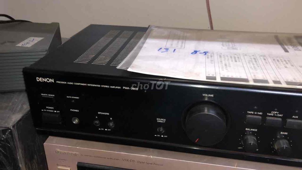 Amply Denon PMA-390II Đen. Mua bán Tivi, Âm thanh tại Quận 7 Tp Hồ Chí Minh được đăng bởi Trần Thể hình 1