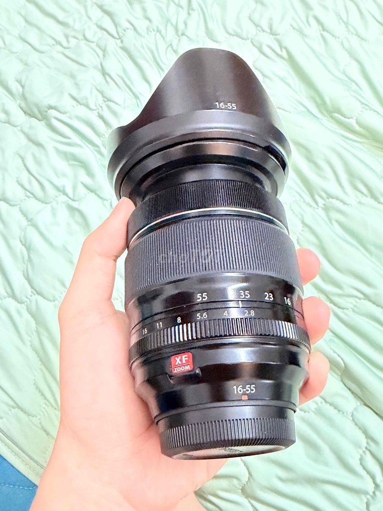 Ống kính Fujifilm XF 16-55mm Đen. Mua bán Máy ảnh, Máy quay tại Quận Tân Phú Tp Hồ Chí Minh được đăng bởi A. Minh hình 1