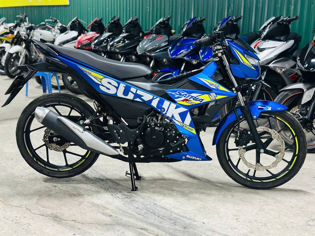 XE MÁYTHANH TÙNG_SATRIA 150 XANH XE NHẬP MÁY ZIN. Mua bán Xe máy tại Quận Nam Từ Liêm Hà Nội được đăng bởi THANH TÙNG hình 3