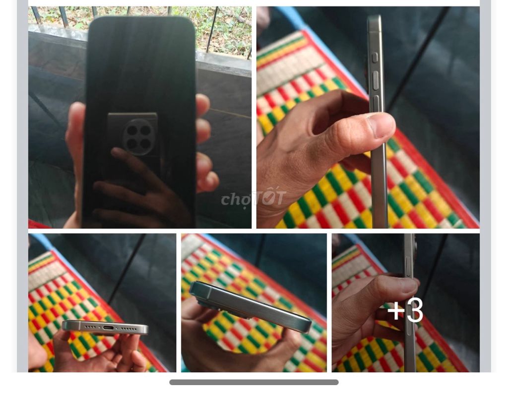 iPhone 15 Pro Max 256GB Xám LLA Đã sử dụng. Mua bán Điện thoại tại Huyện Đại Lộc Quảng Nam được đăng bởi The Hasing hình 1