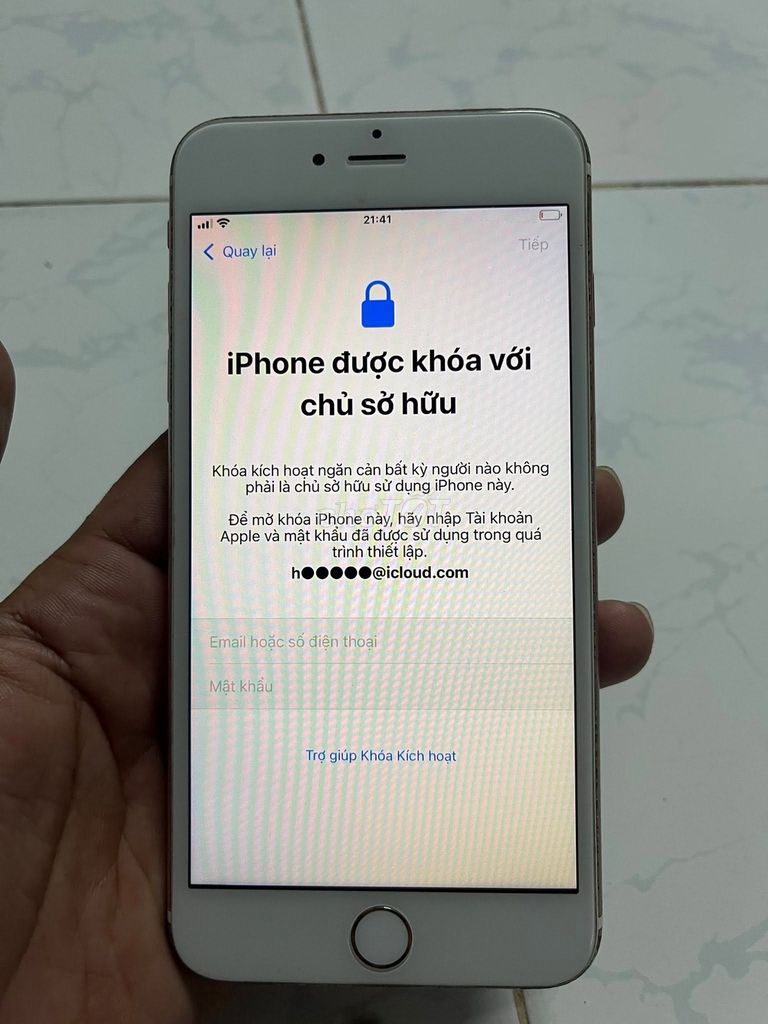 Apple iPhone 6s Plus 64GB Vàng hồng Khoá iCloud. Mua bán Điện thoại tại Quận 1 Tp Hồ Chí Minh được đăng bởi Hội Đồ Điện Tử hình 1