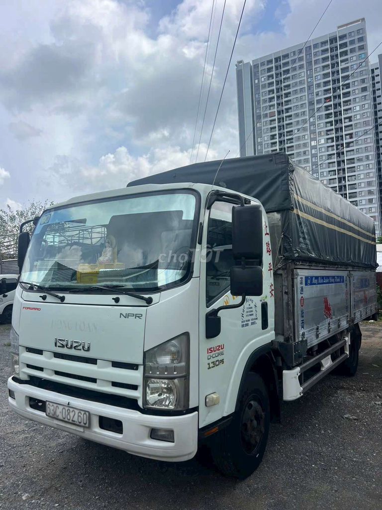 BÁN GẤP Isuzu 3.4 tấn đời 2016 thùng bạt 5m32. Mua bán Xe tải, xe ben tại Thành phố Thuận An Bình Dương được đăng bởi Hồ Xe Tải hình 1