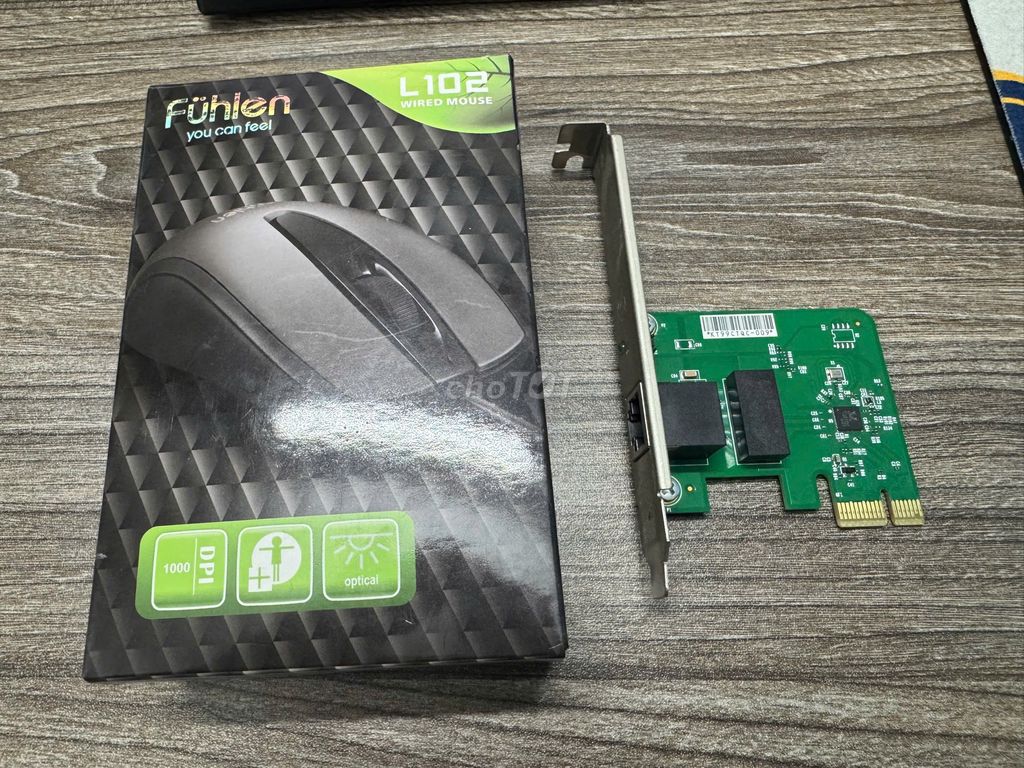 Chuột Fuhel L102 + Card Lan TP-Link