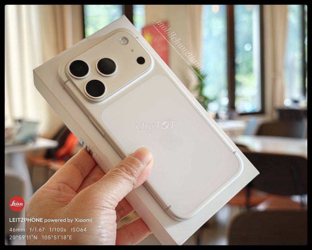Apple iPhone 17 Pro 256GB Bạc chính hãng full box. Mua bán Điện thoại tại Quận Hoàng Mai Hà Nội được đăng bởi mobilehungthinh hình 1