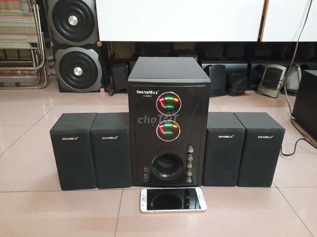 Loa vi tính Soundmax A-8800 Đen. Mua bán Tivi, Âm thanh tại Quận Tân Phú Tp Hồ Chí Minh được đăng bởi Vũ Tân Phú 2 hình 1