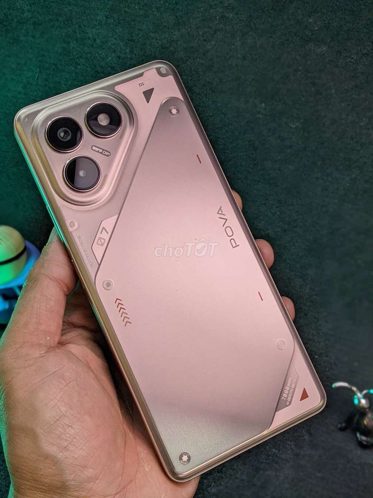Bán/giaolưu Tecno Pova7 8/128GB pin 7000BH 10/2026. Mua bán Điện thoại tại Quận Hoàng Mai Hà Nội được đăng bởi Trần Viết Anh AT Mobile Hitech  766 Gbike  hình 1