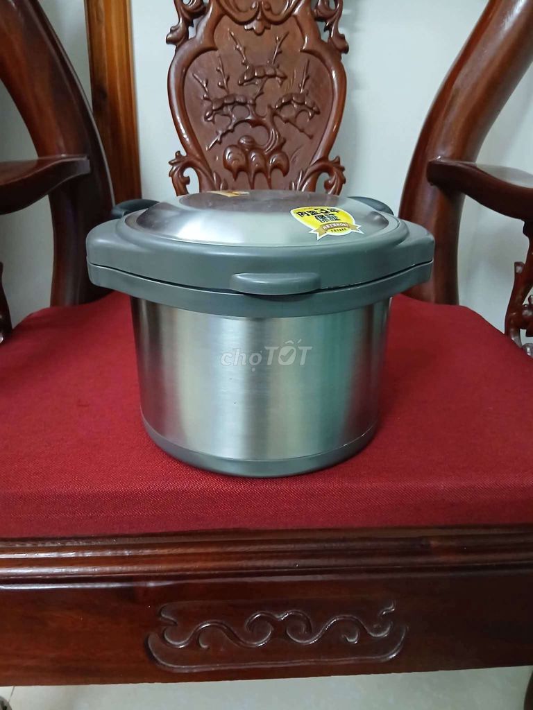 Nồi ủ nhiệt Inox Nhật Bản 3.5 lít Bạc. Mua bán Dụng cụ nhà bếp tại Thành phố Chí Linh Hải Dương được đăng bởi Tranthuy hình 1