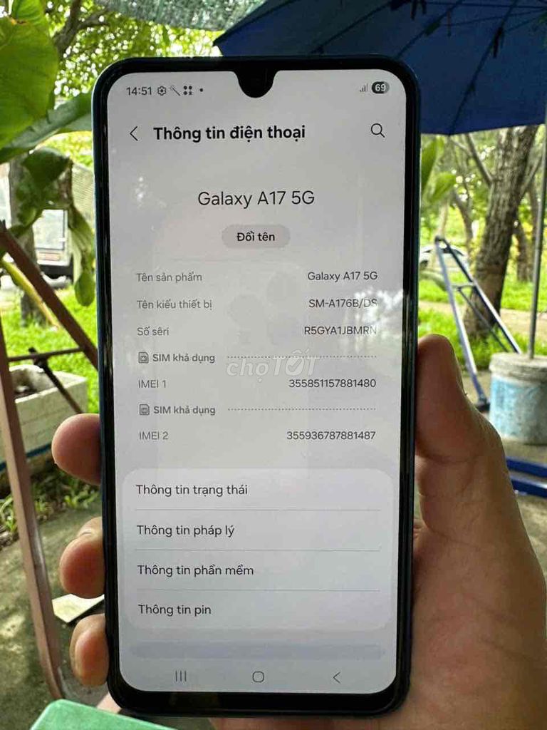 Samsung Galaxy A17 5G 8/256G zin còn bảo hành. Mua bán Điện thoại tại Huyện Hóc Môn Tp Hồ Chí Minh được đăng bởi Tuấn  hình 1