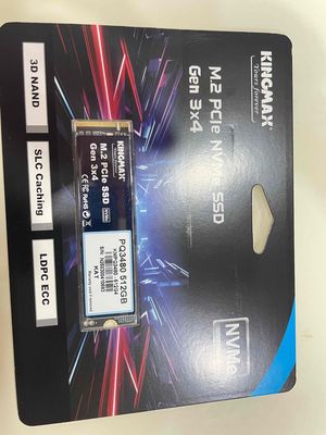 SSD Kingmax PQ3480 512GB M.2 NVMe PCIe Gen 3x4. Mua bán Linh kiện (RAM, Card...) tại Quận Tân Bình Tp Hồ Chí Minh được đăng bởi Nick Nguyen 