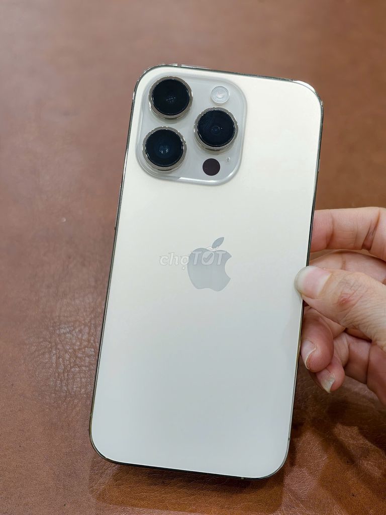 Iphone 14 Pro bản quốc tế Mỹ 128gb Gold 98,5%. Mua bán Điện thoại tại Quận Đống Đa Hà Nội được đăng bởi Hn Store hình 1