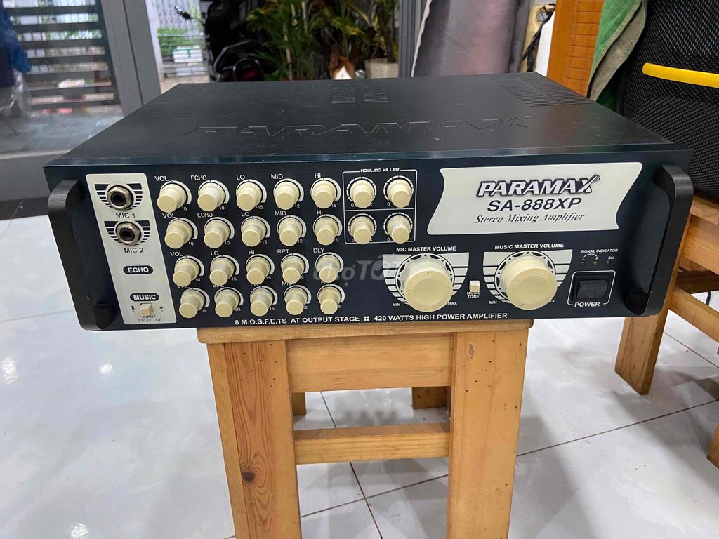 Amply Paramax sa-888xp rất mới Cs 420w 🟨🟪. Mua bán Tivi, Âm thanh tại Quận Thanh Khê Đà Nẵng được đăng bởi Võ Tùng  hình 1