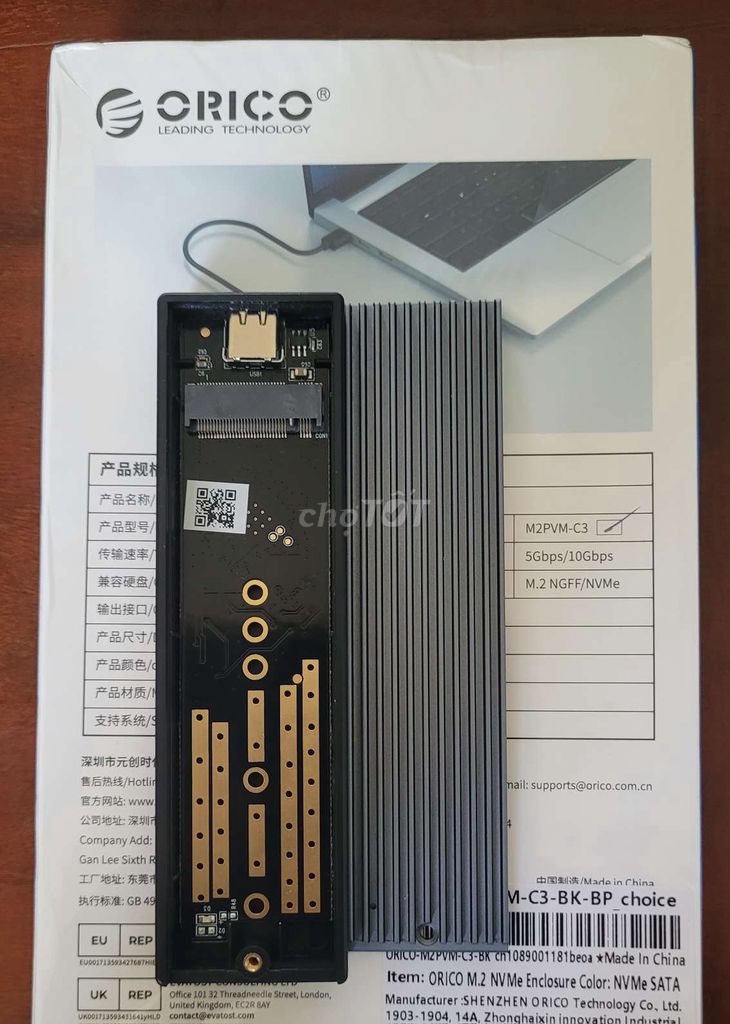 Ổ cứng di động ssd NVMe 512G - Box Orico Dual ssd. Mua bán Linh kiện (RAM, Card...) tại Quận Gò Vấp Tp Hồ Chí Minh được đăng bởi Tài  hình 6
