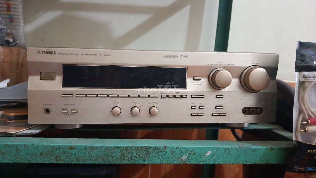 Amply Yamaha RX-V585 Bạc. Mua bán Tivi, Âm thanh tại Huyện Trực Ninh Nam Định được đăng bởi CHÍ TRUNG hình 1