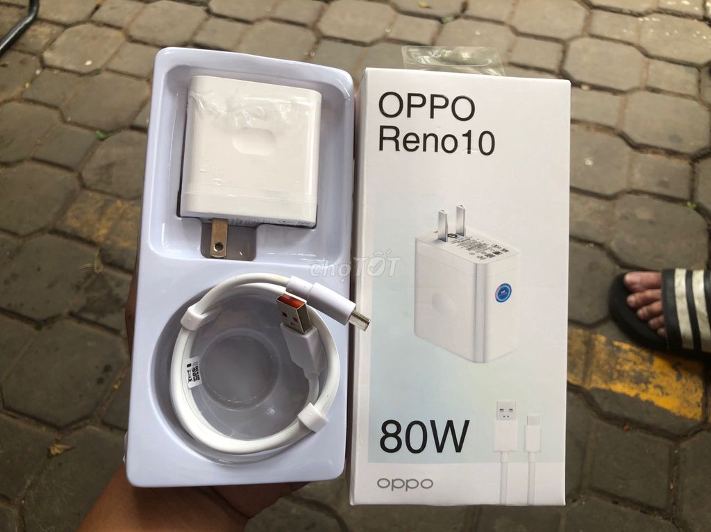 Bộ Sạc Oppo Chuẩn 80W Supper vooc sạc nhanh