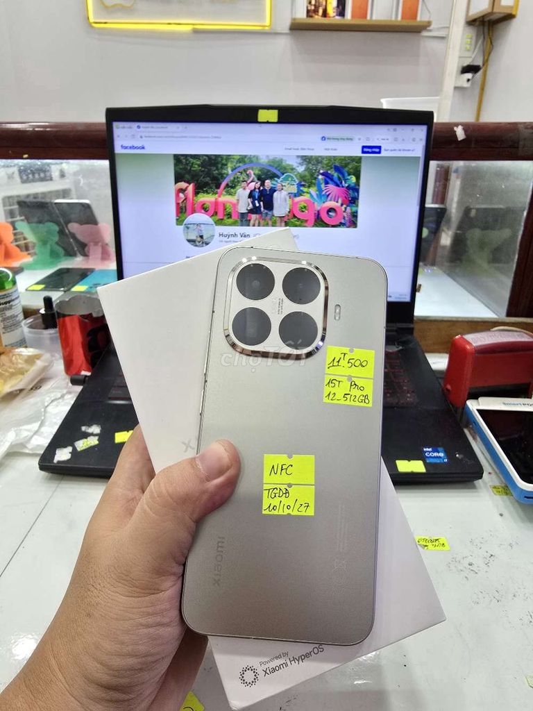 Xiaomi 15T Pro 5G 12GB/512GB - Full Box. Mua bán Điện thoại tại Thành phố Long Xuyên An Giang được đăng bởi Facebook Cầm Đồ Thúy Vân hình 1