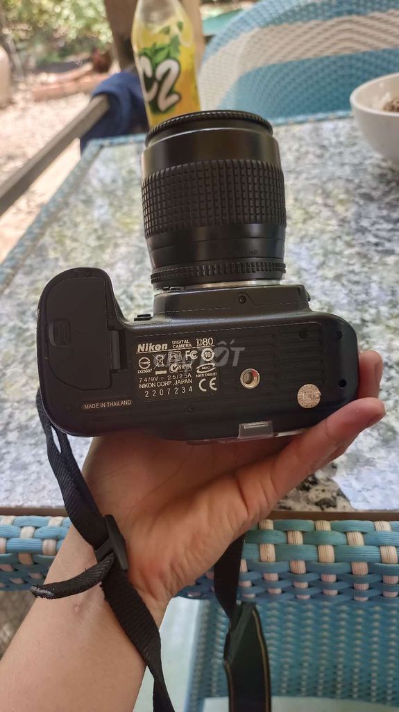 Máy ảnh nikon d80+lens 35-80
