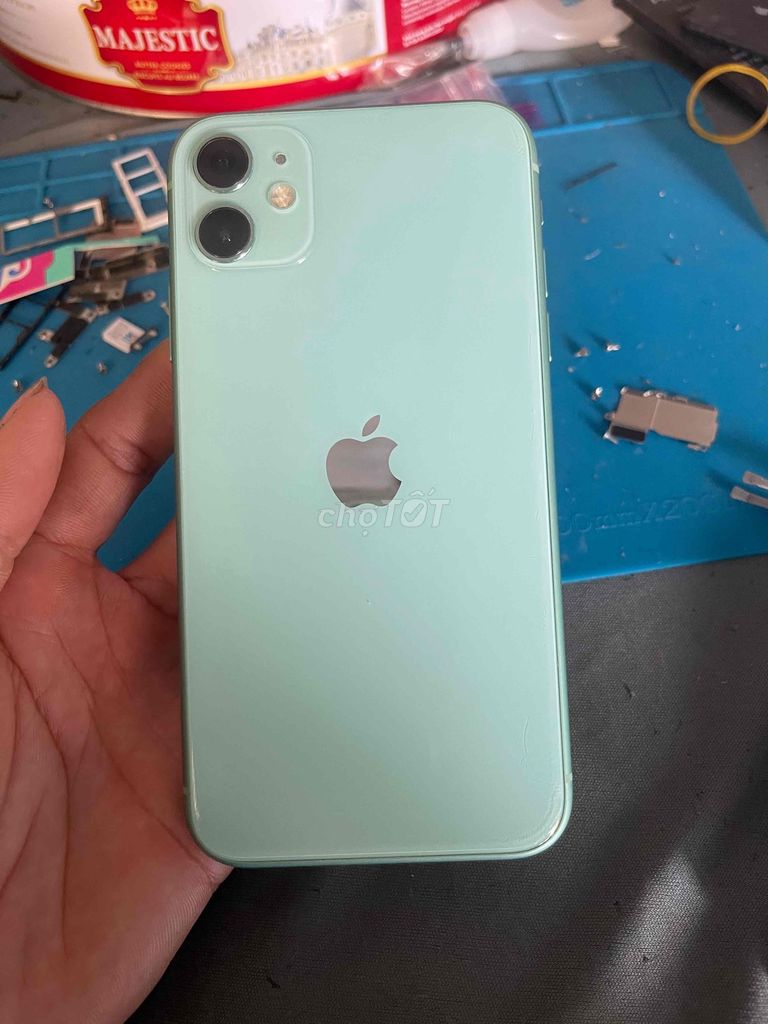 iPhone 11 64GB Xanh Ngọc Đã sử dụng Mất Face ID. Mua bán Điện thoại tại Huyện Cầu Ngang Trà Vinh được đăng bởi luân hình 1