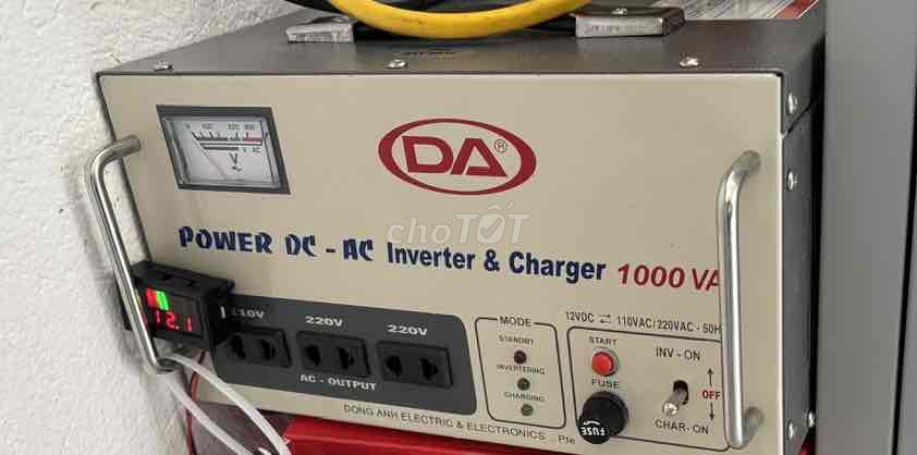 Bộ chuyển đổi điện DA Inverter & Charger. Mua bán Đồ chuyên dụng, Giống nuôi trồng tại Thành phố Thanh Hóa Thanh Hóa được đăng bởi Mr. Thành hình 1