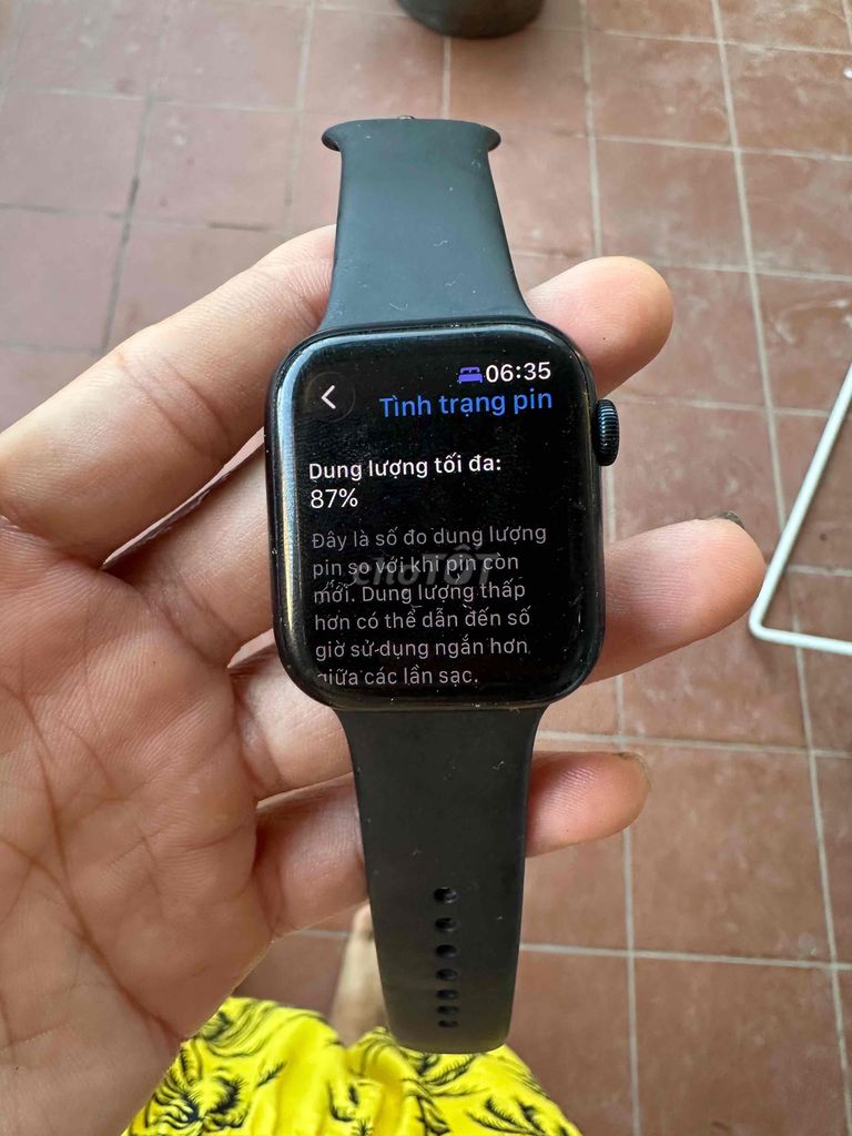 Apple Watch Series 9 GPS 45mm Đen. Mua bán Thiết bị đeo thông minh tại Huyện Thường Tín Hà Nội được đăng bởi vũ hoàng minh hình 1