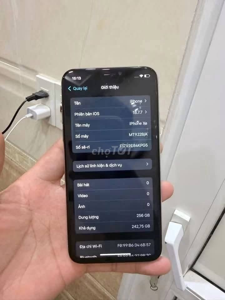 Apple iPhone Xs 256GB Trắng. Mua bán Điện thoại tại Quận 10 Tp Hồ Chí Minh được đăng bởi Hội Đồ Điện Tử hình 1