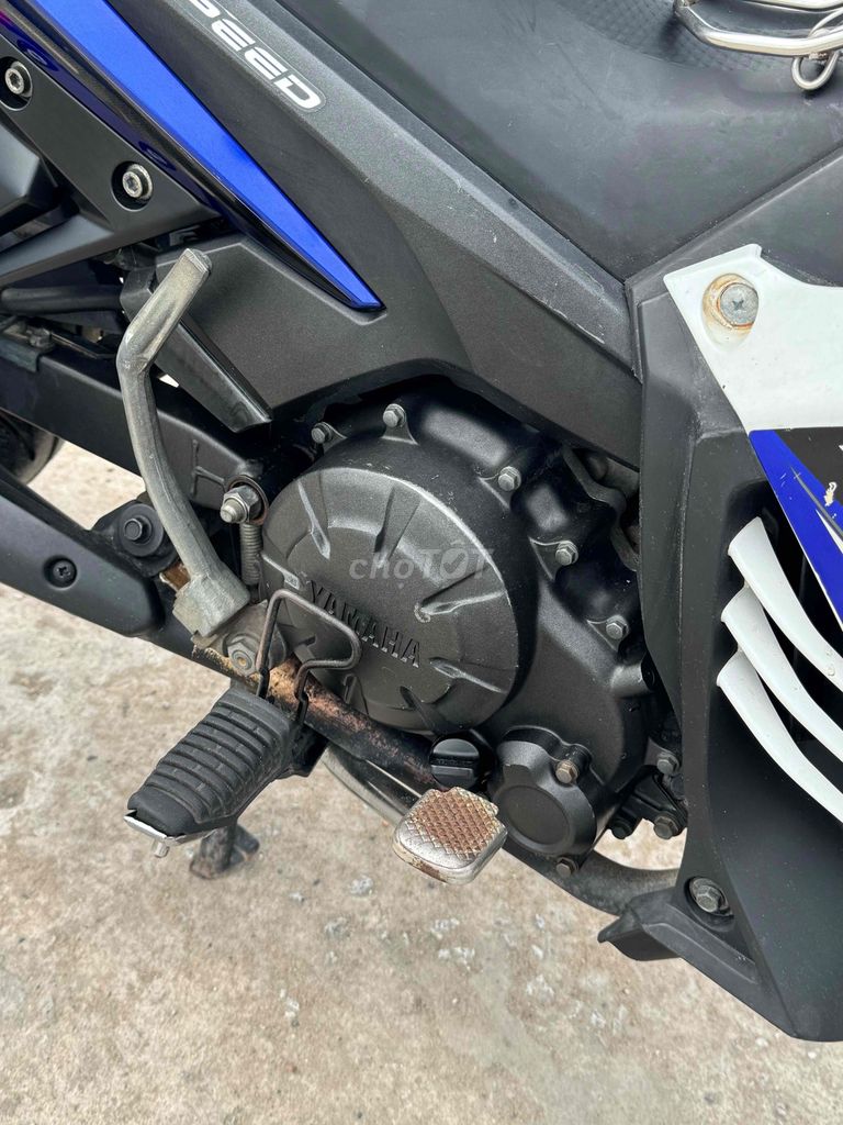 Yamaha Exciter 135 2012 Xanh trắng. Mua bán Xe máy tại Huyện Thới Lai Cần Thơ được đăng bởi XE MÁY QUAN QUÂN hình 4