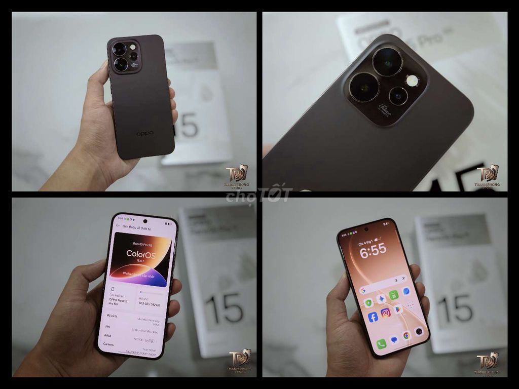 Oppo Reno 15 Pro 5G Chính Hãng BH tận 1 /2028. Mua bán Điện thoại tại Quận 4 Tp Hồ Chí Minh được đăng bởi Thanh Phong Mobile hình 1