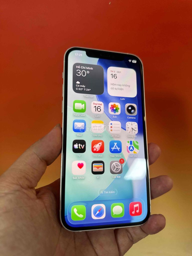 Apple iPhone 12 64GB Trắng 98%. Mua bán Điện thoại tại Huyện Đức Hòa Long An được đăng bởi Hoàng Nam hình 1