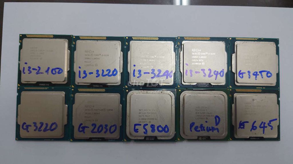 Bán lô 10 CPU. Mua bán Linh kiện (RAM, Card...) tại Thành phố Tam Kỳ Quảng Nam được đăng bởi Tien Nguyen hình 1