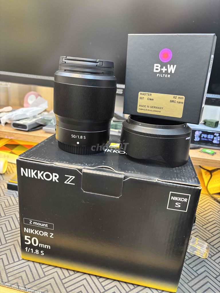Ống kính Nikon Z 50mm f/1.8 S fullbox như mới. Mua bán Máy ảnh, Máy quay tại Quận Bình Thạnh Tp Hồ Chí Minh được đăng bởi Đào Nhật Nam hình 1