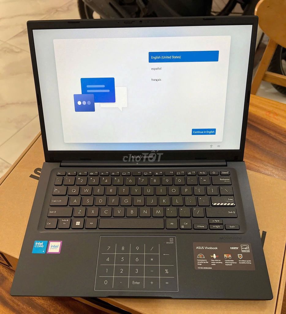 ASUS Vivobook X1404VAP i5 14 inch 8GB/256GB FHD. Mua bán Laptop tại Thành phố Buôn Ma Thuột Đắk Lắk được đăng bởi Lại Văn Tín  hình 1
