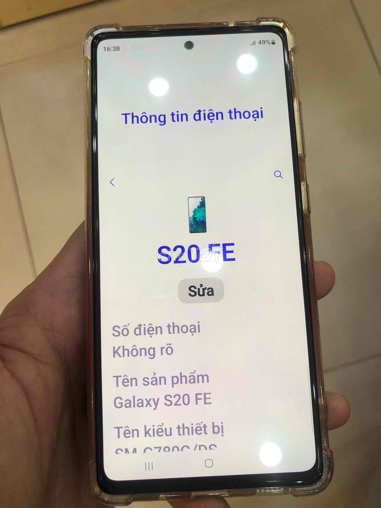 Samsung Galaxy S20 FE Đen 8/256 VN. Mua bán Điện thoại tại Quận Gò Vấp Tp Hồ Chí Minh được đăng bởi Trương Nhật hình 1