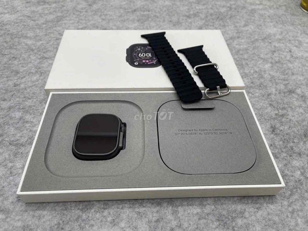 Apple Watch Ultra Gen 3 49mm Đen vna lte Esim. Mua bán Thiết bị đeo thông minh tại Quận Tân Bình Tp Hồ Chí Minh được đăng bởi Shop Trung Văn Apple Watch hình 1