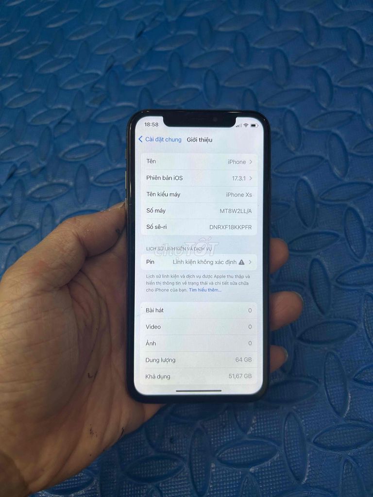 Bán Iphone XS quốc tế còn face thay màn oled. Mua bán Điện thoại tại Quận Hà Đông Hà Nội được đăng bởi Mạnh Mobile hình 1