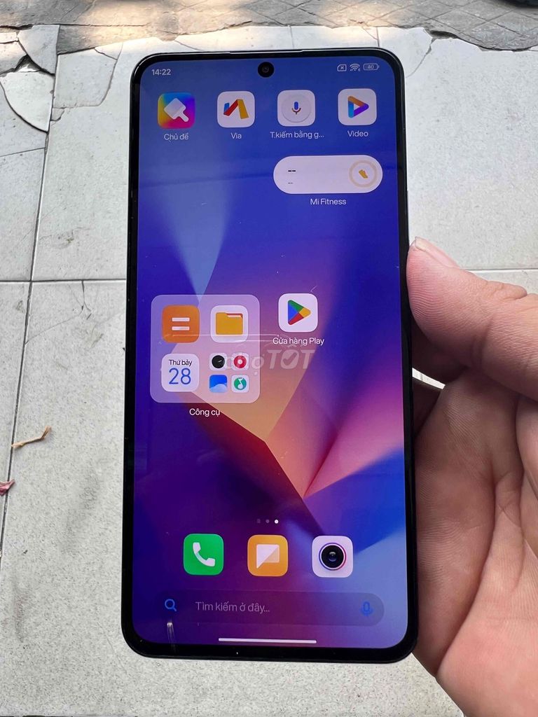 Xiaomi Redmi k50 Xanh. Mua bán Điện thoại tại Thành phố Dĩ An Bình Dương được đăng bởi shop máy củ zin uy tín hình 1