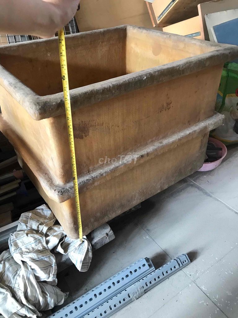 Bồn nhựa Composit 80x70x55cm Chưa sử dụng. Mua bán Nội thất, đồ gia dụng khác tại Quận Bình Tân Tp Hồ Chí Minh được đăng bởi Lý Ngọc Yến  hình 1