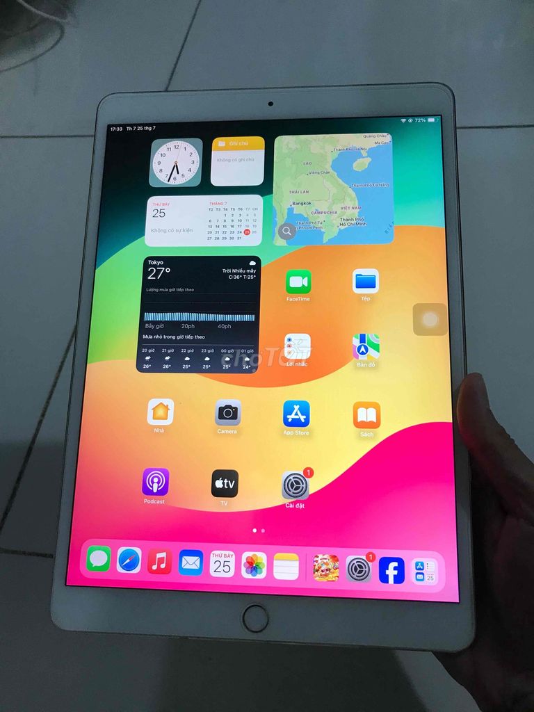 iPad Pro 256GB Wifi Vàng full zin. Mua bán Máy tính bảng tại Quận Ninh Kiều Cần Thơ được đăng bởi Bán 1 giá ko bớt  hình 1