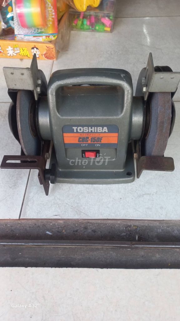 Máy mài hai đá Toshiba CGC-150E. Mua bán Đồ chuyên dụng, Giống nuôi trồng tại Quận 4 Tp Hồ Chí Minh được đăng bởi nam ha hình 1