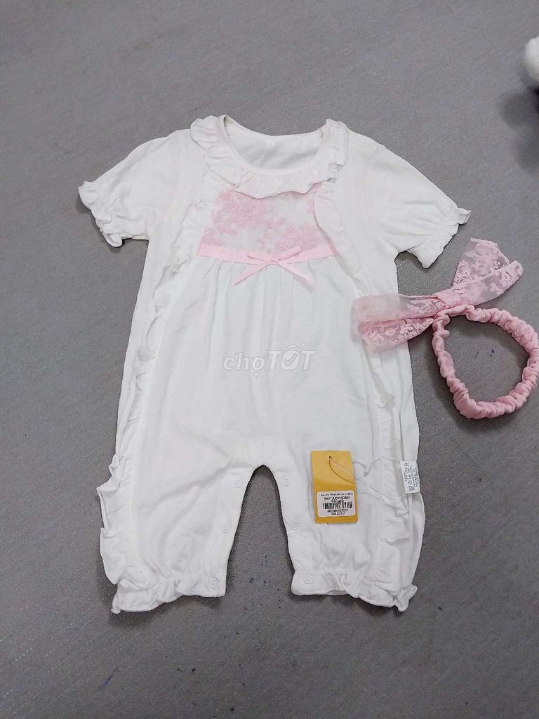 Bodysuit bé size 80 mới