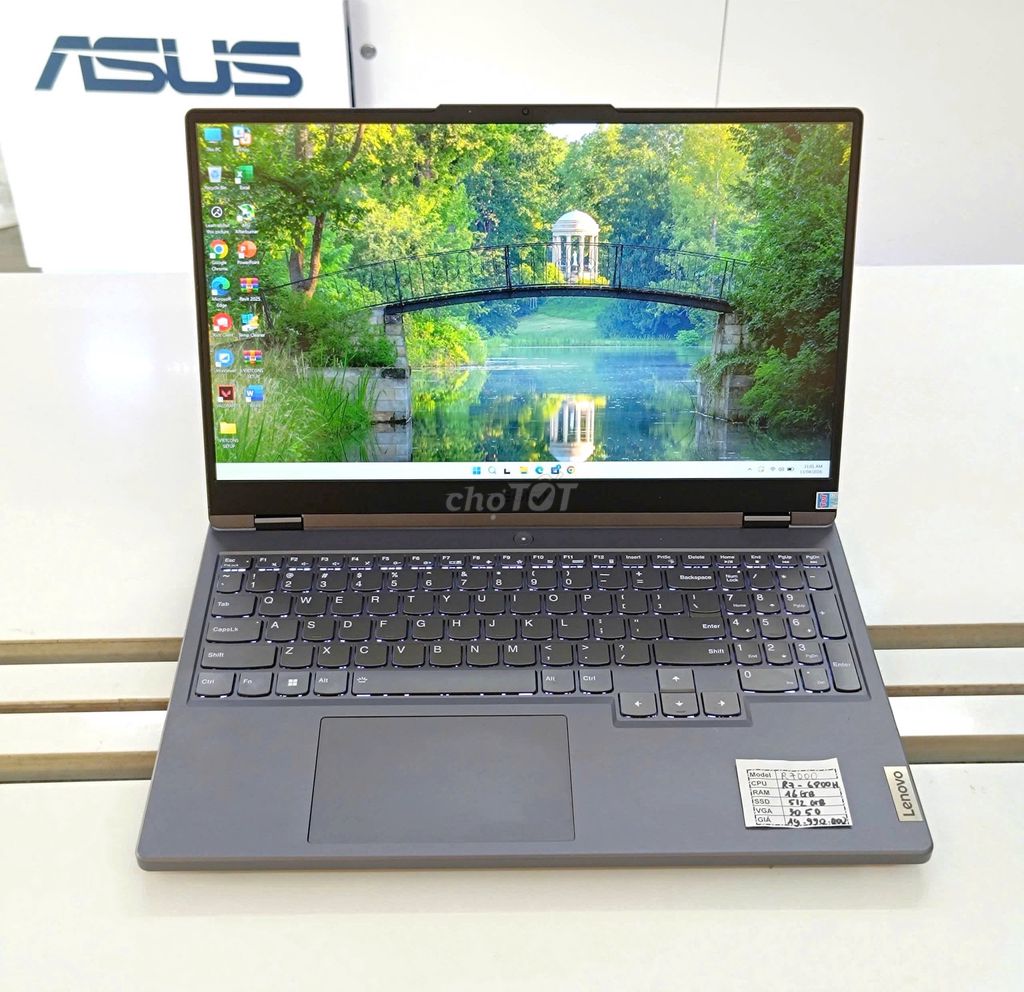 Lenovo Legion R7000P - R7 6800H/RTX 3050/2.5K. Mua bán Laptop tại Quận Hải Châu Đà Nẵng được đăng bởi TTCenter 484 NÚI THÀNH hình 1