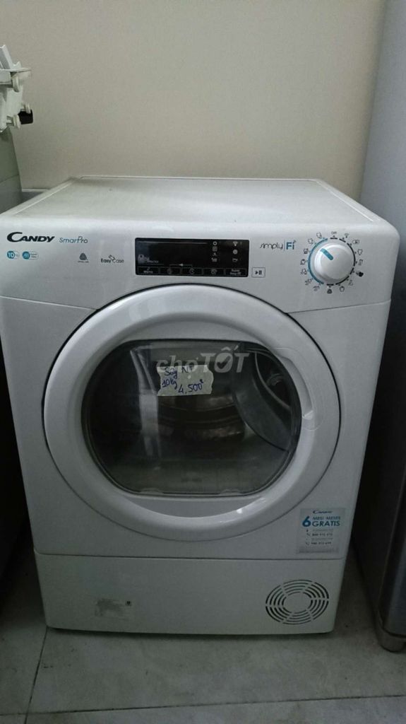 Máy sấy quần áo Candy SmartPro 10kg Trắng. Mua bán Máy giặt tại Thành phố Thuận An Bình Dương được đăng bởi Nguyễn Duy Quang hình 1