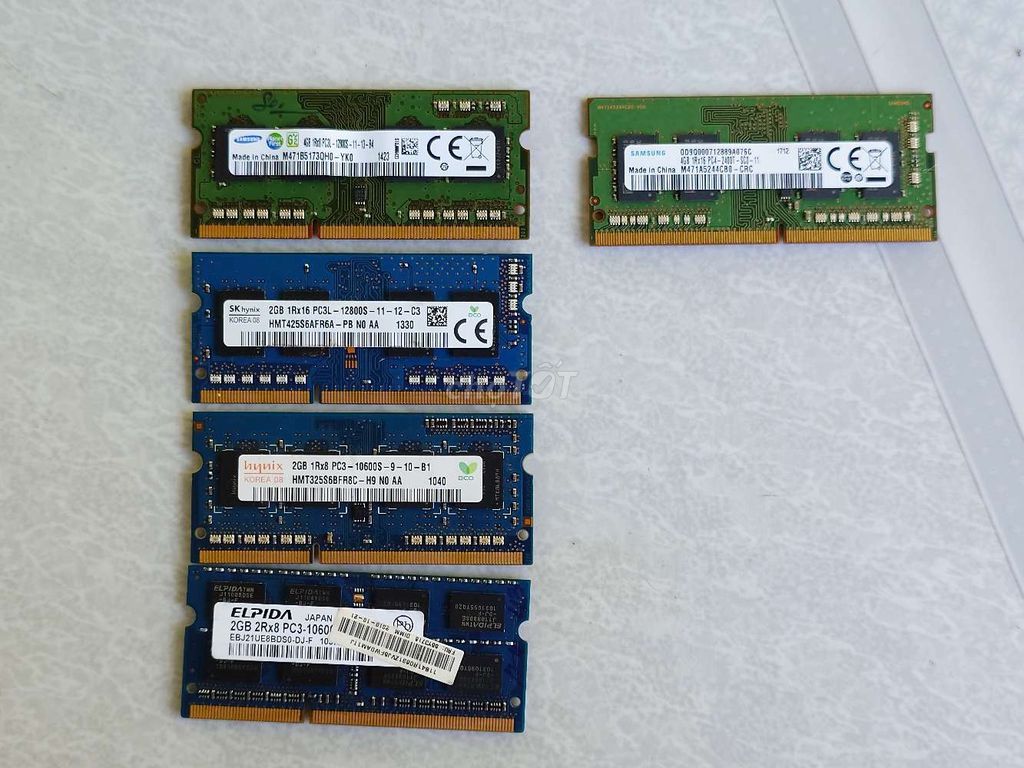 RAM Laptop Samsung DDR4 và DDR3L. Mua bán Linh kiện (RAM, Card...) tại Thành phố Cà Mau Cà Mau được đăng bởi Thái Trọng Tín hình 1