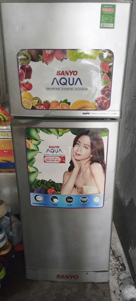 Tủ lạnh Sanyo Aqua 150 lít Bạc. Mua bán Tủ lạnh tại Thành phố Thủ Đức Tp Hồ Chí Minh được đăng bởi trung thanh hình 1