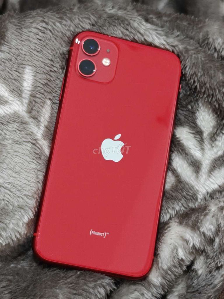 Apple iPhone 11 128GB Đỏ pin 💯% máy Zin chuẩn. Mua bán Điện thoại tại Quận Nam Từ Liêm Hà Nội được đăng bởi Team Mobile hình 1