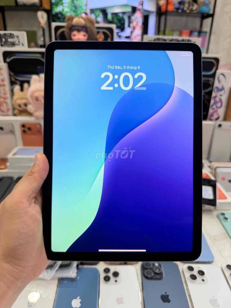 Apple iPad Air 5 Chip M1 64GB Xám Pin 85%. Mua bán Máy tính bảng tại Thành phố Thủ Đức Tp Hồ Chí Minh được đăng bởi Táo Uy Tín Chuyên Cung Cấp Sỉ Và Lẻ Tuyển Công Tác Viên hình 1
