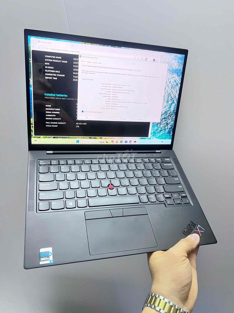 Lenovo ThinkPad X1 Carbon Gen 9 i7-1185G7 14 inch. Mua bán Laptop tại Quận Đống Đa Hà Nội được đăng bởi Junioor Computer hình 1